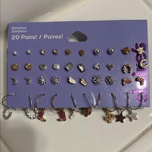 20 Pairs of Claire’s Earrings